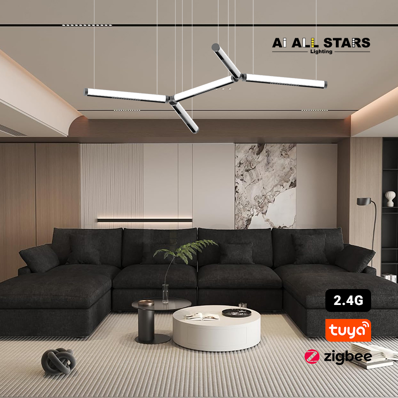  Tuya 2.4G Zigbee intelligent control Magnetic Circular Glowing Track Lighting