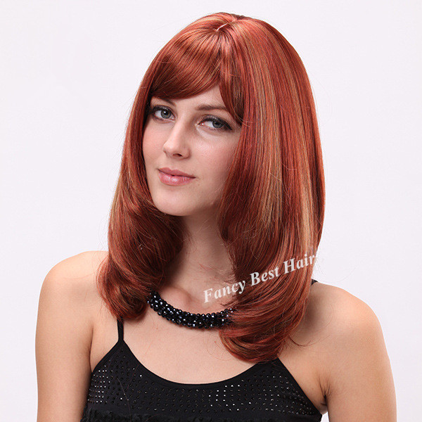 Medium Length Frontal Lace Wigs