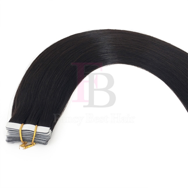 #2 Dark Brown tape hair