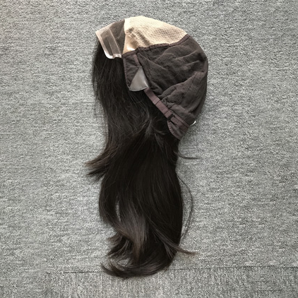 JW08-NC-KH  12" Natural Straight Hair Wig