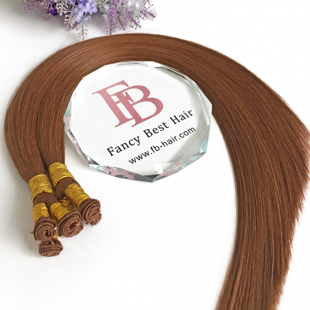 #30 Medium Auburn Hand Tied Weft