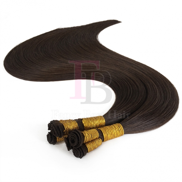 #3 Dark Brown Hand Tied Weft