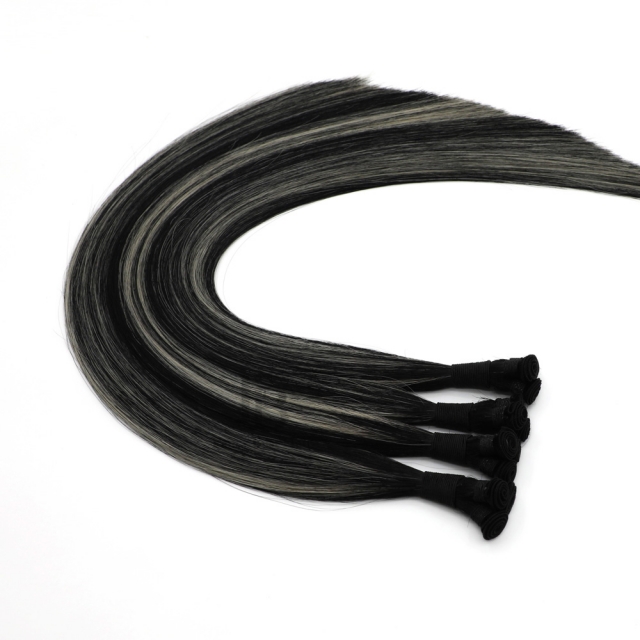 T1-1/m60/ice-FB006 Seasonal Spring Shade Hand Tied Weft
