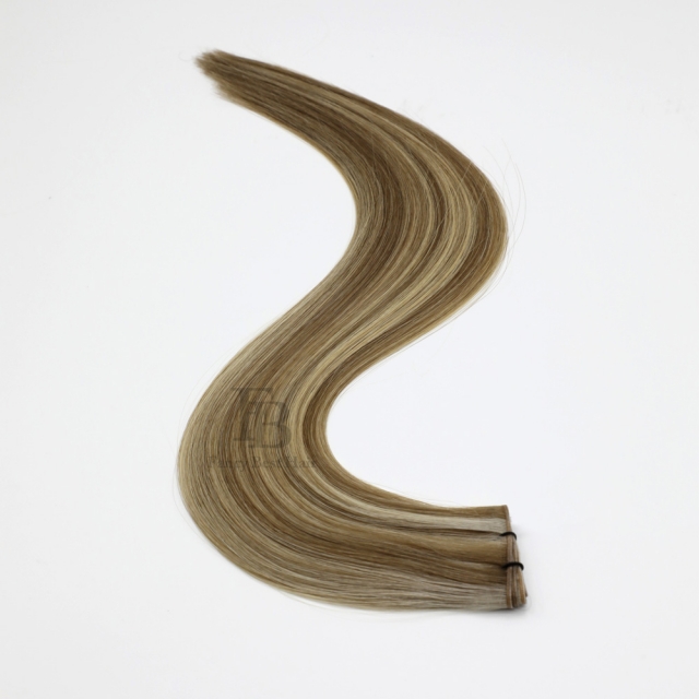 #P8/24 Piano Machine Weft Hair