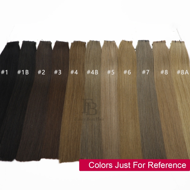 #4B hocolate Brown Nano Ring Hair
