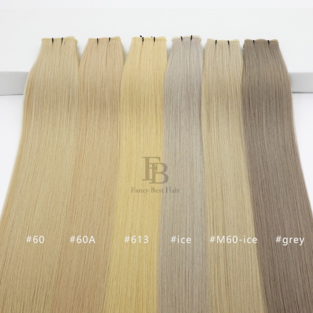#60 Platinum Blonde- Genius Weft - Body Wave