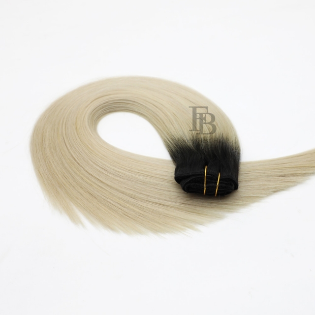 #T1B-M60/ice Lace - Clip in Hair - Classic Range