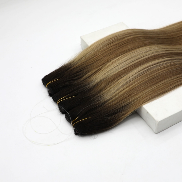Rooted Balayage #T2-8/16 Halo Hair Extensions