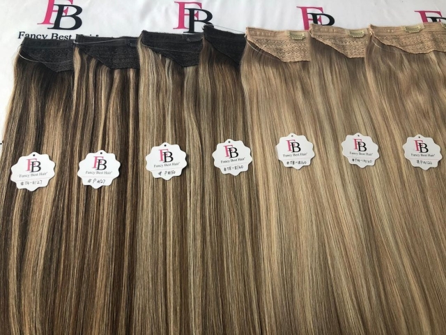 Rooted Balayage #T2-8/16 Halo Hair Extensions