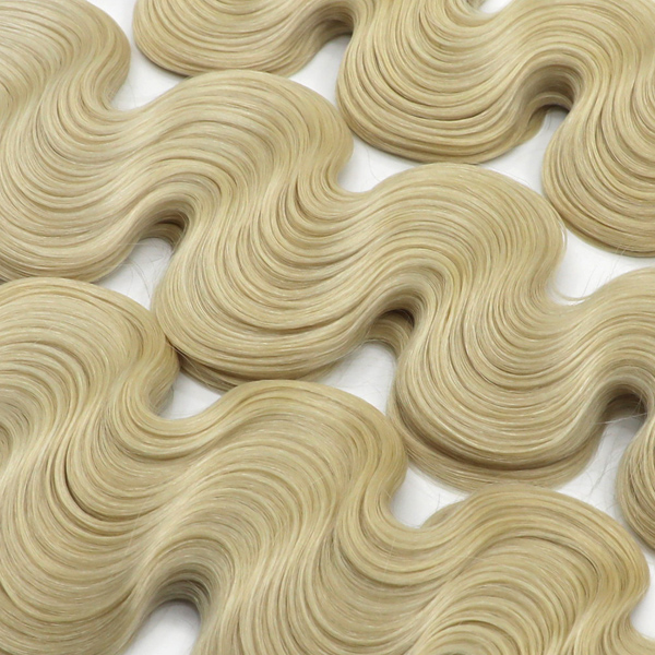 #60 Medium Auburn - Flat/K tip Hair - Body Wave