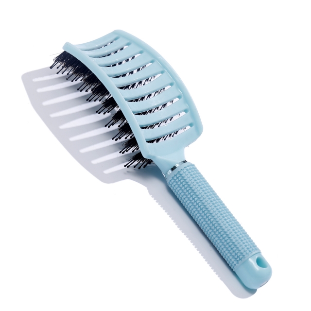 Large Curved Boar Hair Brush