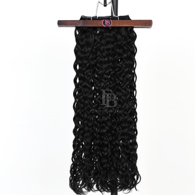 Curly ---- #1 Jet Black - Genius Weft