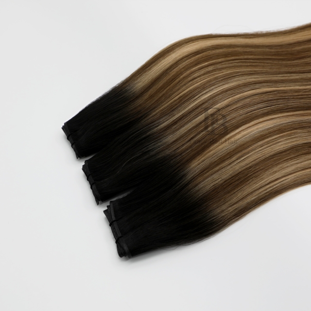 #T2-P4/27 Rooted Balayage-  Fancy Weft