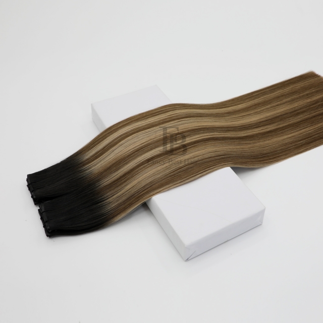 #T2-P4/27 Rooted Balayage-  Fancy Weft