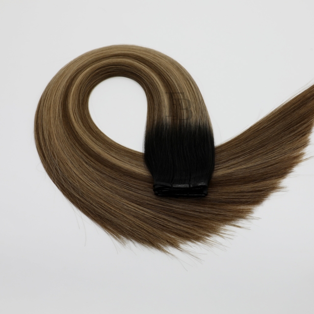 #T2-P4/27 Rooted Balayage-  Fancy Weft