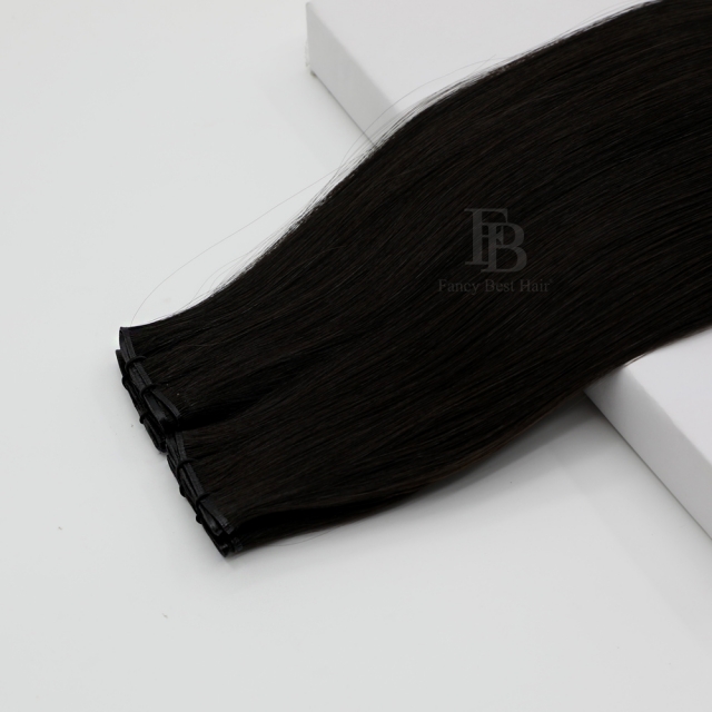 #1B Off Black - Fancy Weft