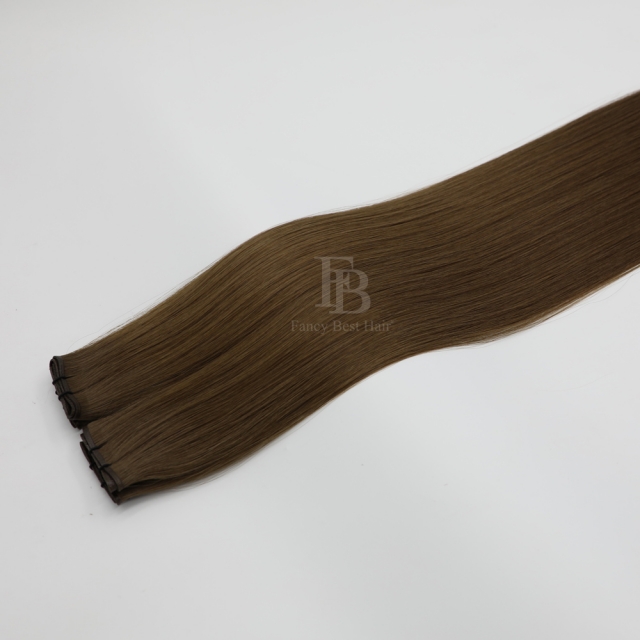 #4 Chocolate Brown - Fancy Weft