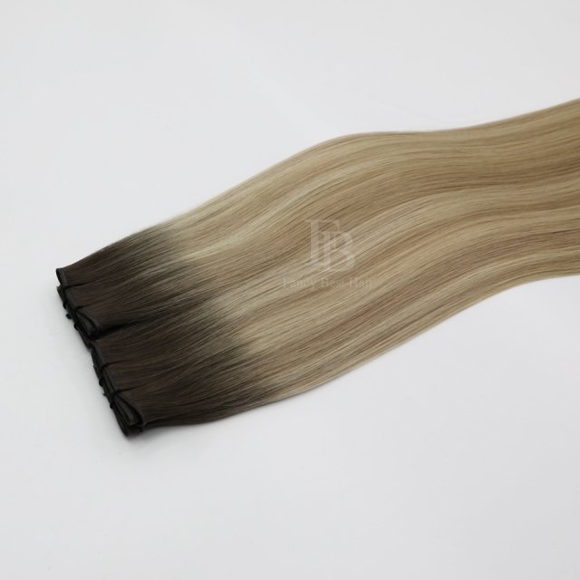 #T4-P18/60 Rooted Balayage -  Fancy Weft