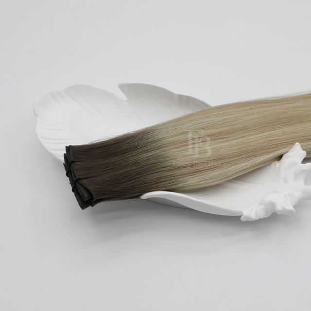 #T4-P18/60 Rooted Balayage -  Fancy Weft
