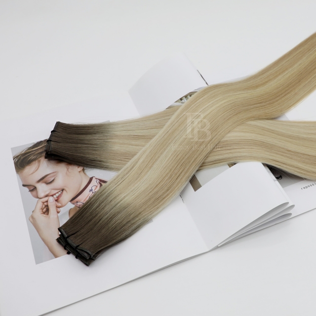 #T4-P18/60 Rooted Balayage -  Fancy Weft