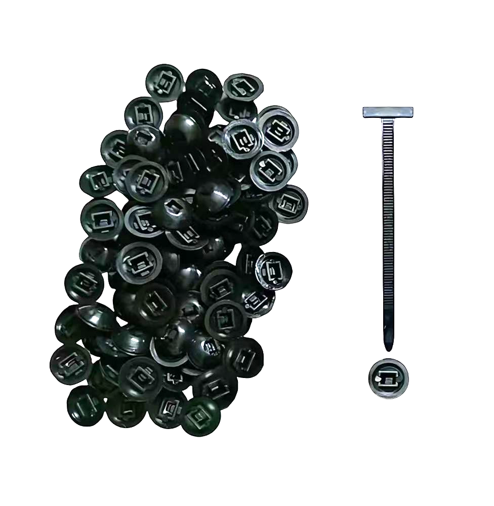 Zip Tie Style Clips with Through Bolt Fixing - Fix for Engine, Fender Liner, Mudguard & Trunk Interior