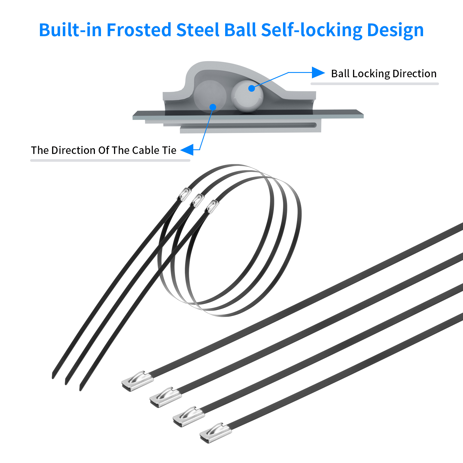 Stainless Steel Zip Tie