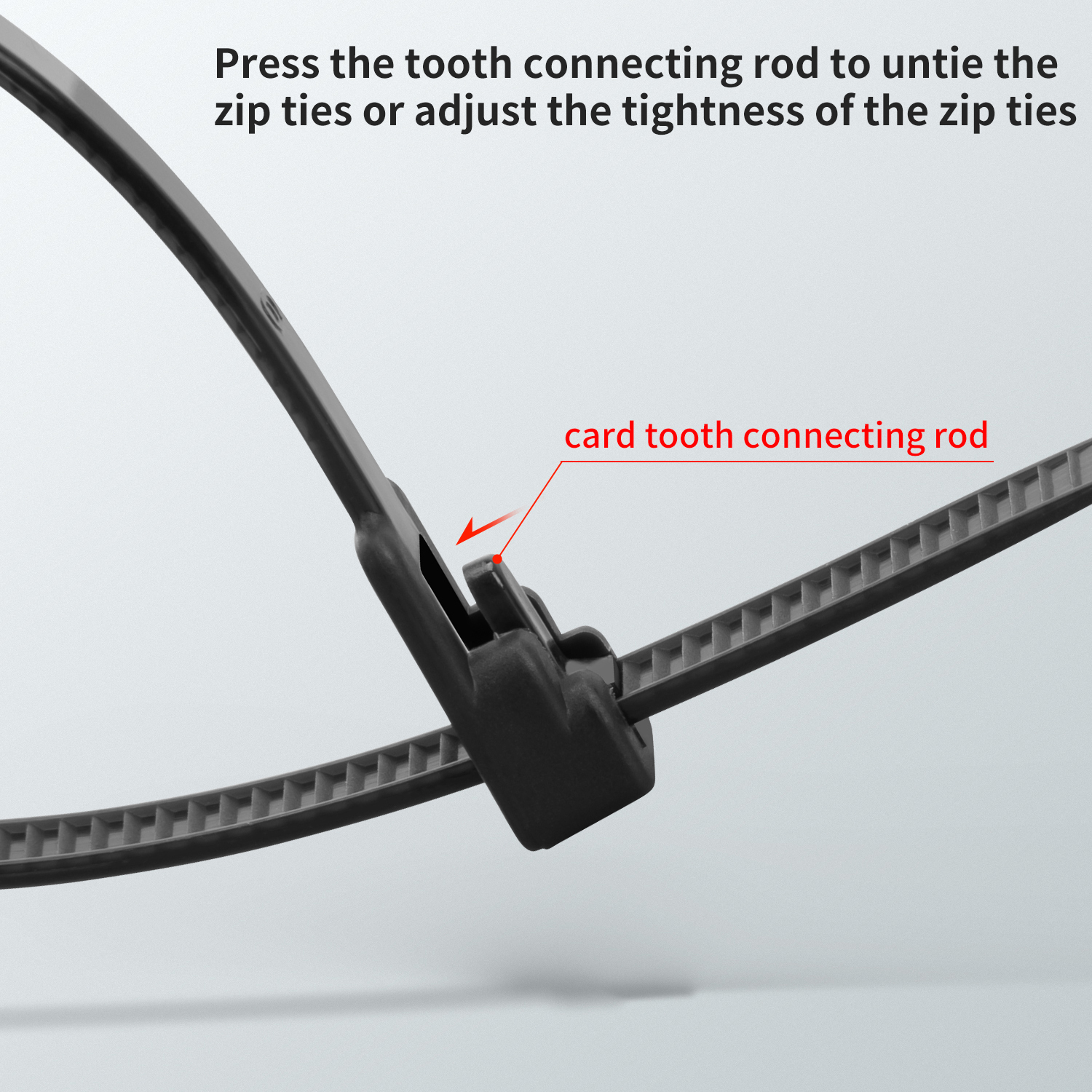 Releasable Zip Tie