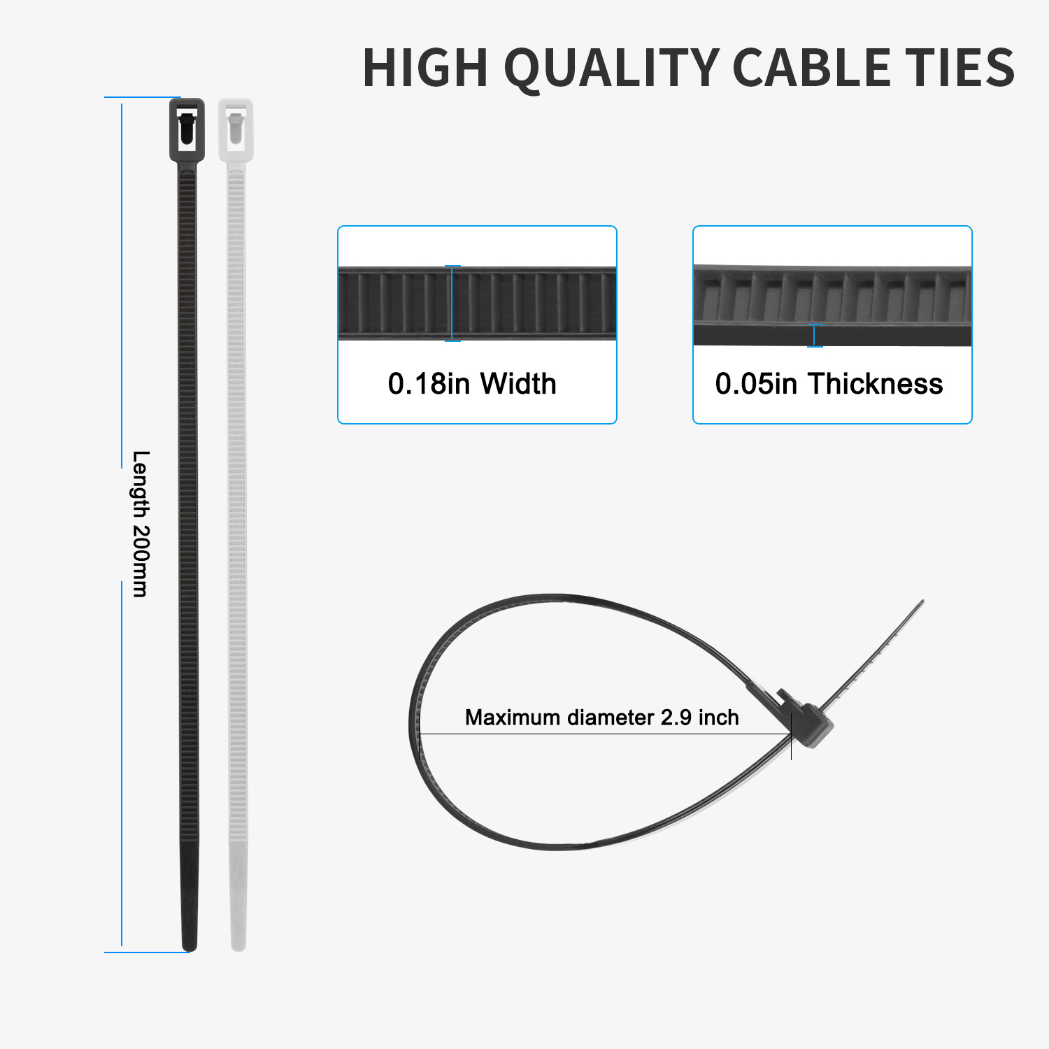 Releasable Zip Tie