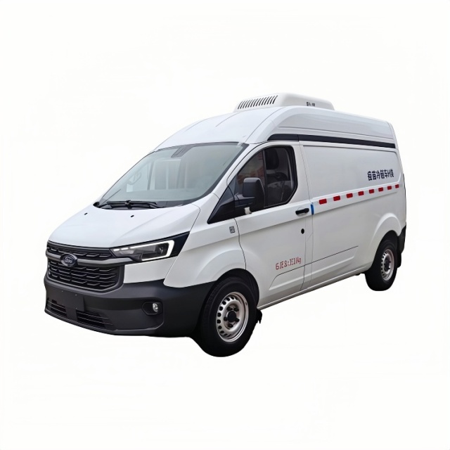 5. The Ford Transit single-row vaccine bread cold chain vehicle is equipped with special devices such as refrigeration units and compartments.