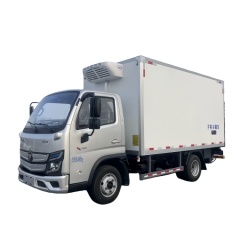 9.China Foton X Truck 122-horsepower Refrigerated Truck 3.8-meter Box-type Refrigerated Truck