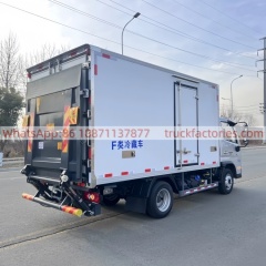 9.China Foton X Truck 122-horsepower Refrigerated Truck 3.8-meter Box-type Refrigerated Truck