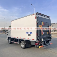 9.China Foton X Truck 122-horsepower Refrigerated Truck 3.8-meter Box-type Refrigerated Truck