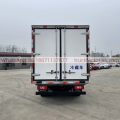 8. Foton M Card 135-horsepower pure electric refrigerated truck 3.8-meter box-type refrigerated truck