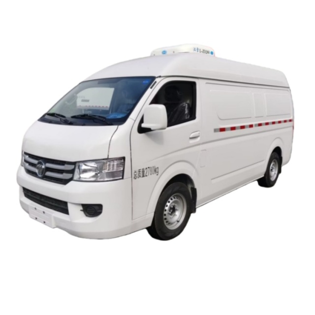 7. China Foton G7 Bread 160hp Refrigerated Truck Freezer Van 4x2 Refrigerator Truck for Sale