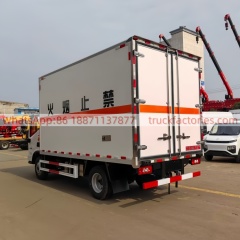 Foton Aumark 4.2-Meter Hazardous Goods Refrigerated Box Truck, Freezing & Thermal Insulation Fresh-Keeping Transport Vehicle