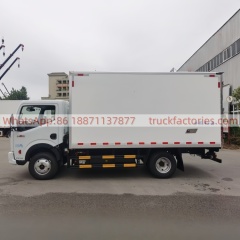 2.Dongfeng Kaiput EV350 PRO 4.2m Single Row Electric Refrigerator Truck 4x2 Left New Single Row Pure Electric Van