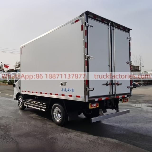 FOTON Boxed Cold Chain Truck, Refrigerated Truck, Frozen Goods Truck, Mobile Refrigerator Truck