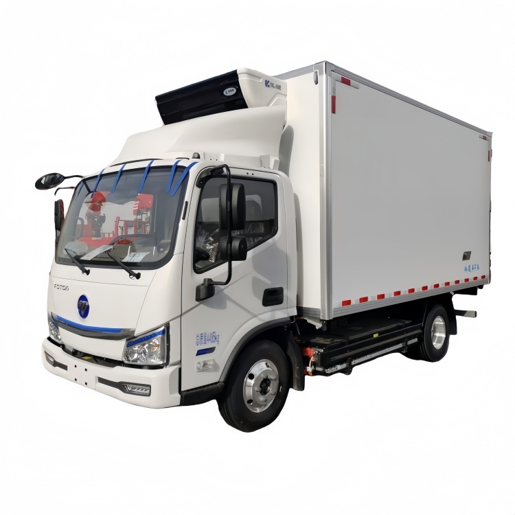 16.福田纯电动冷链冷藏车