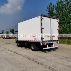 11.Foton Ollin Express Dewei 150-horsepower blue-licensed refrigerated truck Standard container 4.2-meter refrigerated truck