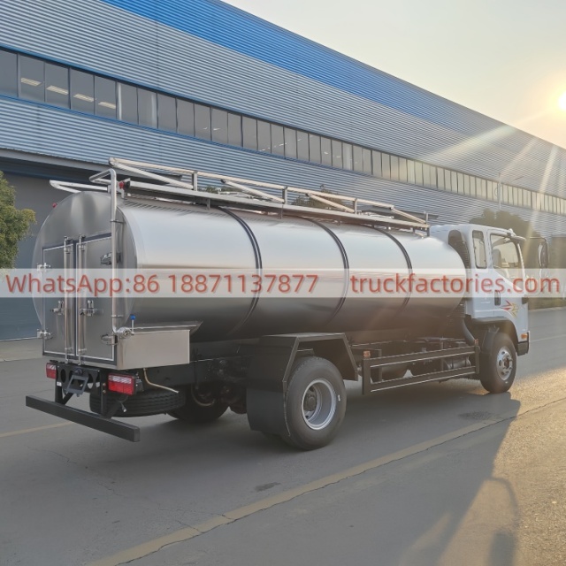 解放7000L保温箱加热供水车