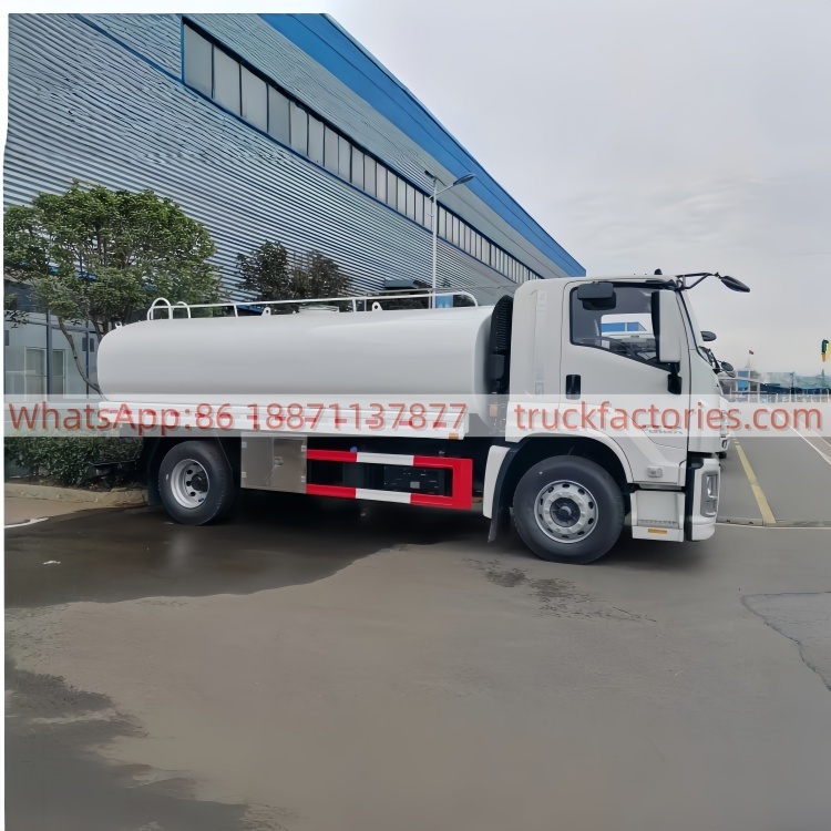 Isuzu 15000L Multi-functional Water Transport Vehicle for Urban and Rural Emergency Water Supply