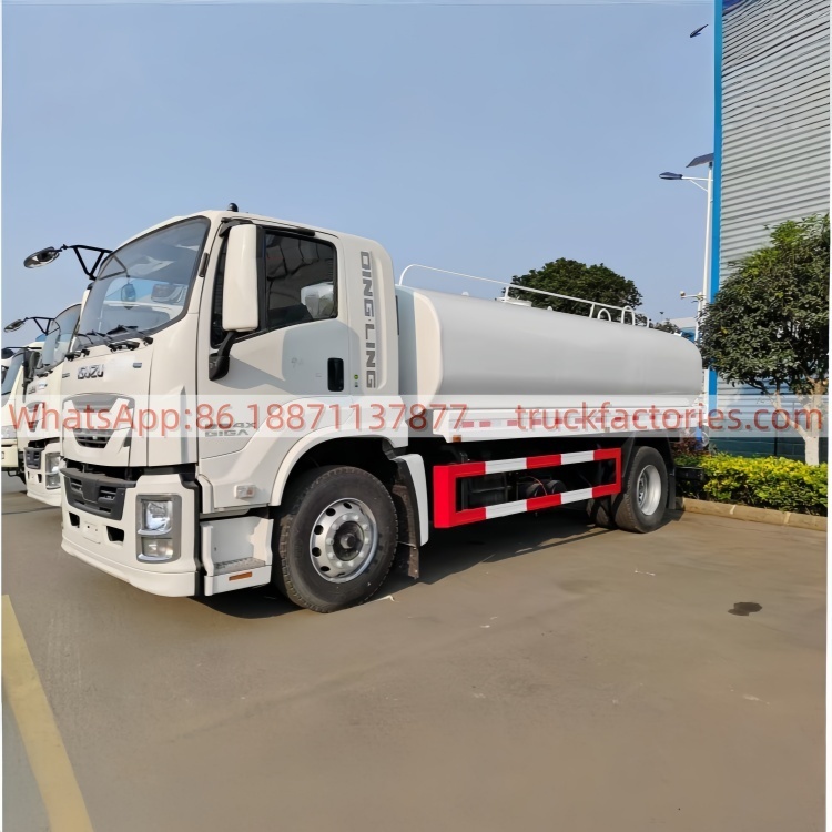 Isuzu 15000L Multi-functional Water Transport Vehicle for Urban and Rural Emergency Water Supply