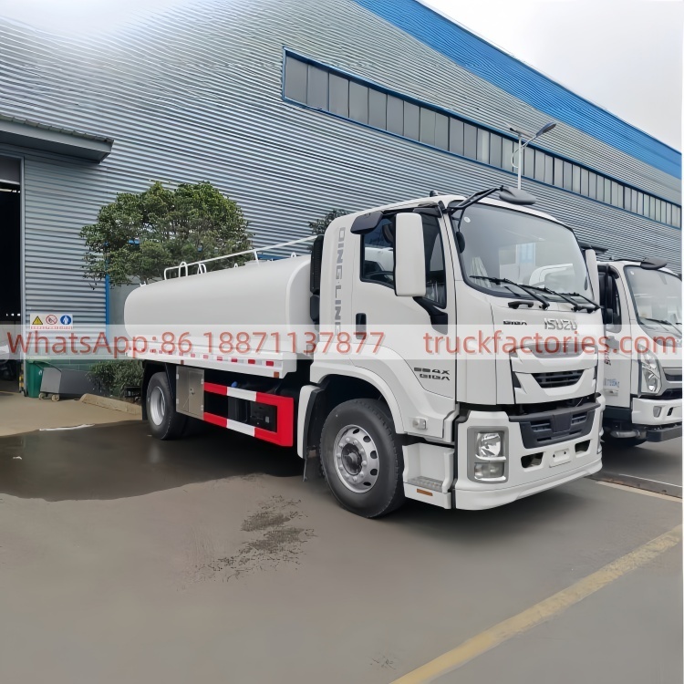 Isuzu 15000L Multi-functional Water Transport Vehicle for Urban and Rural Emergency Water Supply