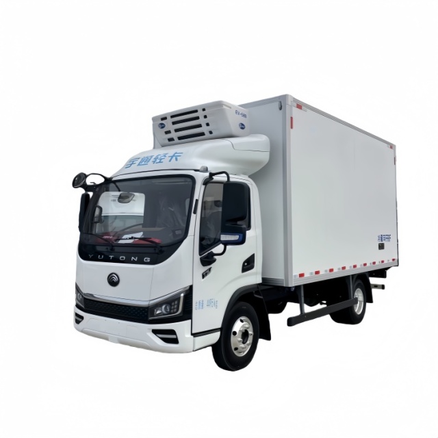 45宇通纯电动新能源4.2米冷链冷藏车