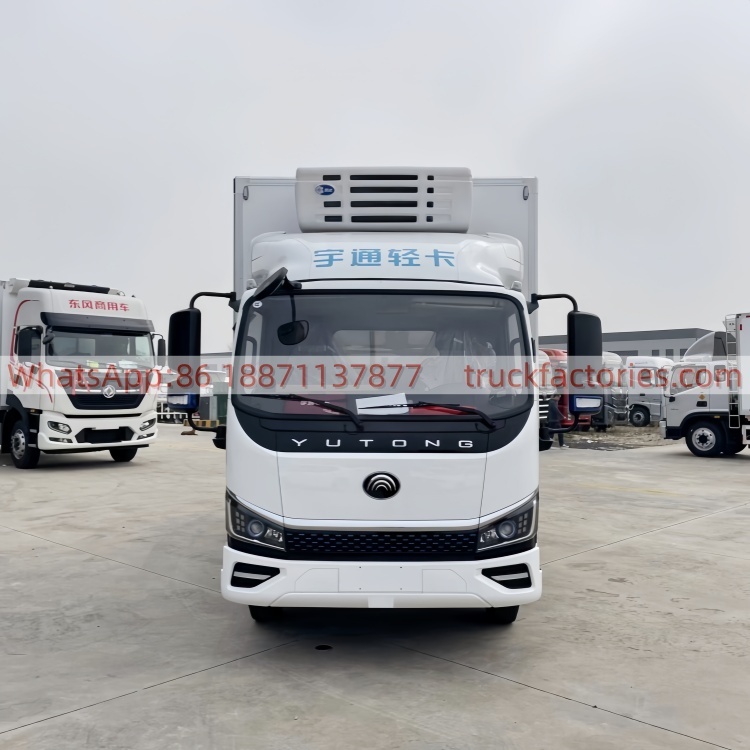 Yutong electric cold chain refrigerated trucks, frozen food trucks and mobile refrigerator trucks