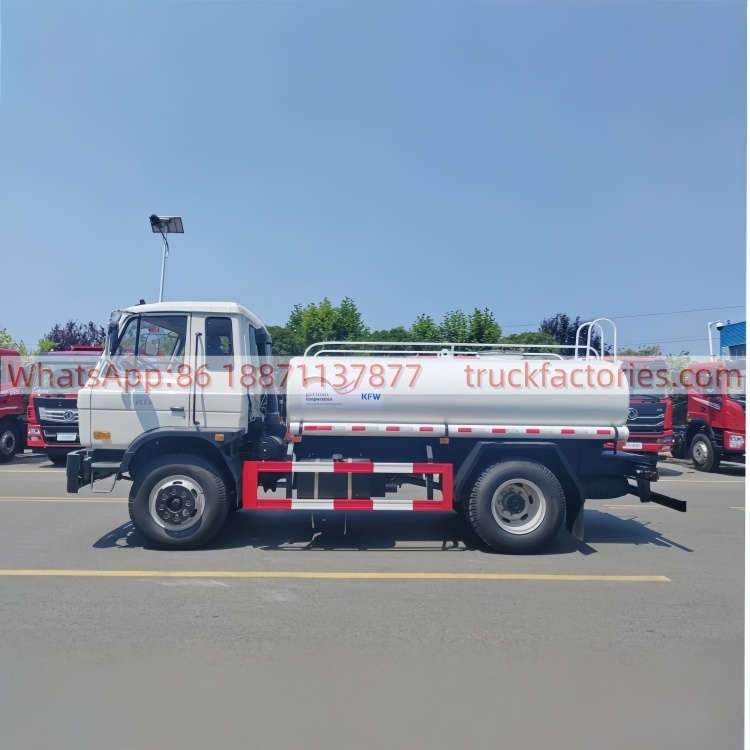 Dongfeng 6000L Water Supply Vehicle, Multifunctional Water Tank Truck, Emergency Water Transport Truck