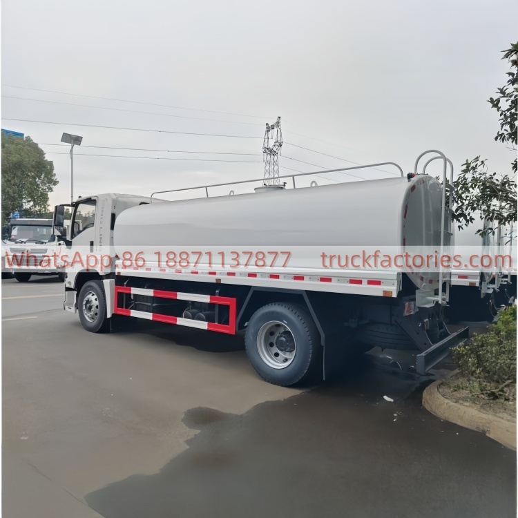 Isuzu 15000L Multi-functional Water Transport Vehicle for Urban and Rural Emergency Water Supply