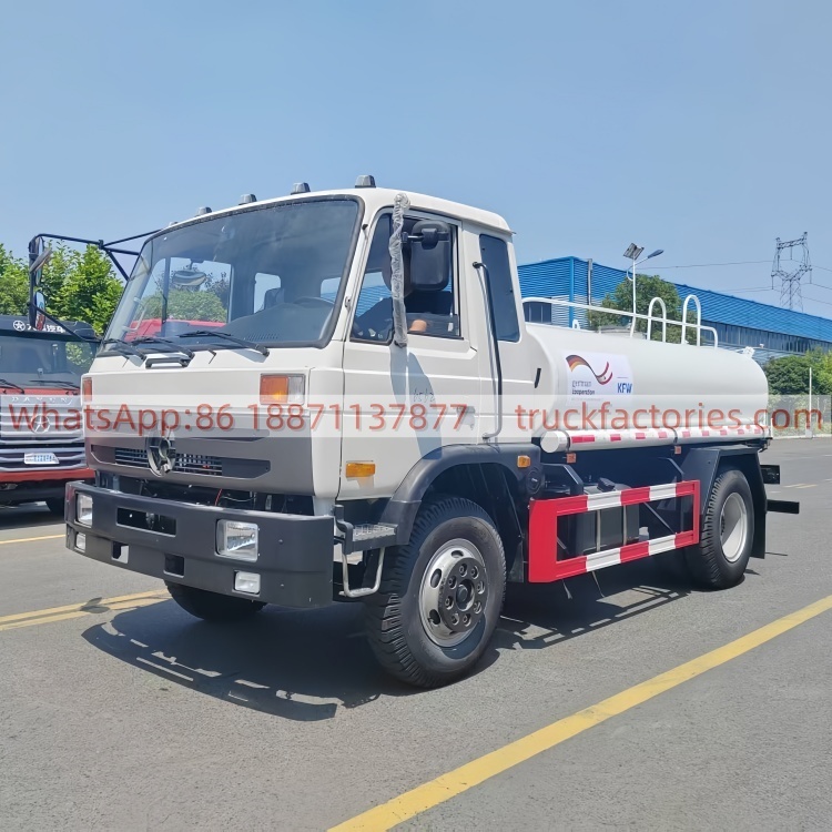 Dongfeng 6000L Water Supply Vehicle, Multifunctional Water Tank Truck, Emergency Water Transport Truck