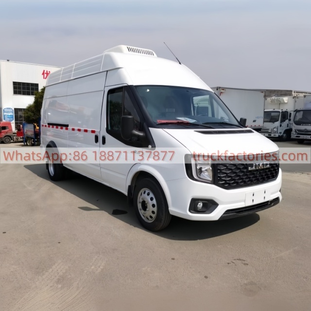 JMC bread cold chain truck, refrigerated truck, frozen food truck, mobile refrigerator truck