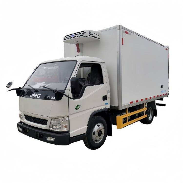 JMC Box Refrigerated Truck, Cold Chain Truck, Frozen Goods Truck, Mobile Refrigerator Truck